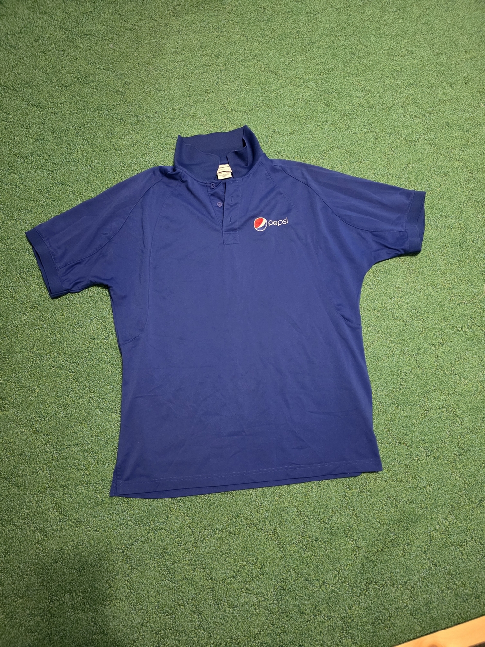 Pepsi Navy Polo Shirt with Logo